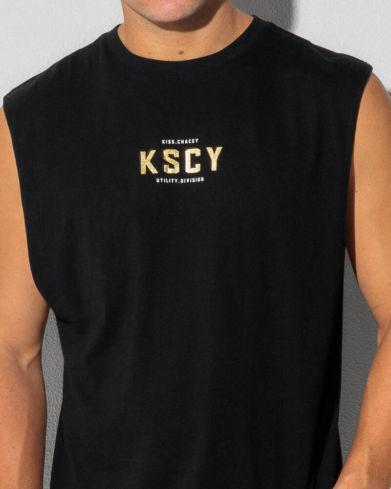 Kiss Chacey Blight Dual Curve Muscle Tank for Mens