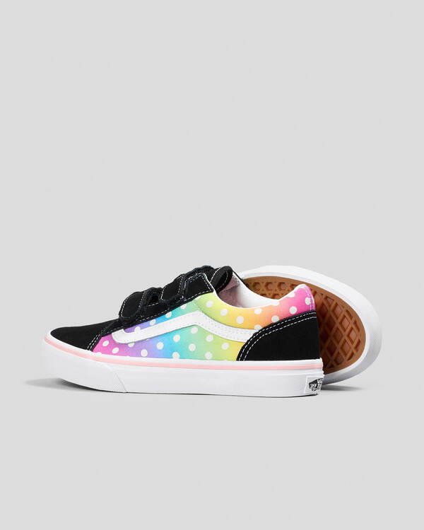 Vans Girls' Old Skool V Shoes for Womens