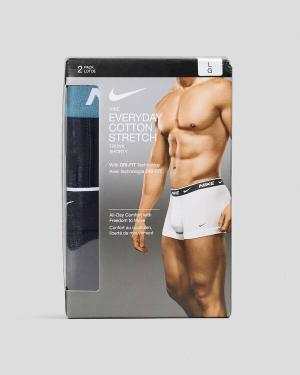 Nike Everyday Cotton Stretch Trunk 2 Pack for Mens