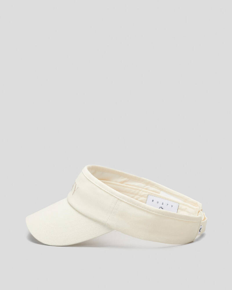 Rusty Gleam Organic Visor for Womens