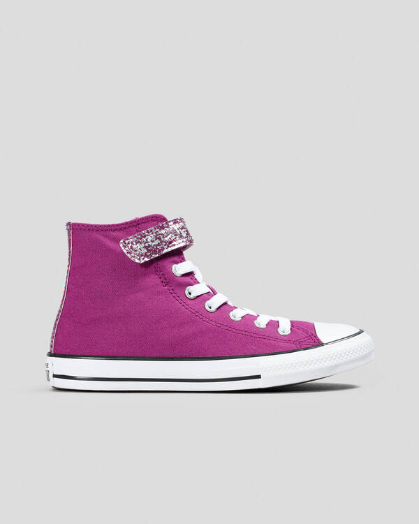Converse Girls' Chuck Taylor All Star Shimmer Easy-On Shoes for Womens