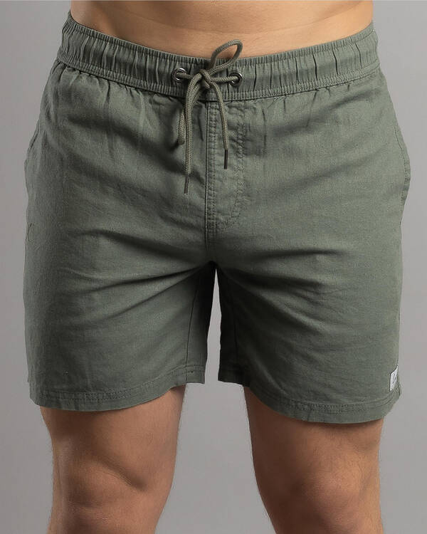 Lucid Refined Elastic Waist Shorts for Mens