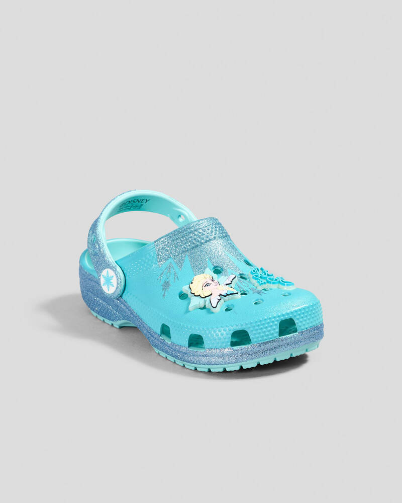 Crocs Toddlers' Frozen Elsa Clogs for Unisex
