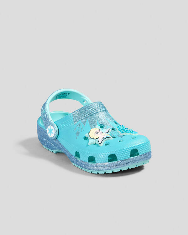 Crocs Toddlers' Frozen Elsa Clogs for Unisex