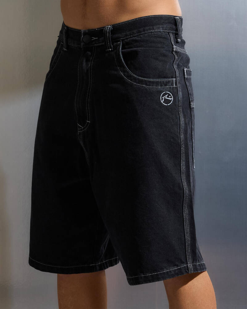 Rusty Redemption 2.0 Denim Shorts for Mens