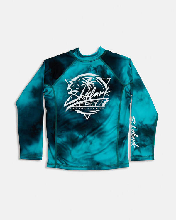 Skylark Toddlers' Cyclone Long Sleeve Rash Vest for Mens