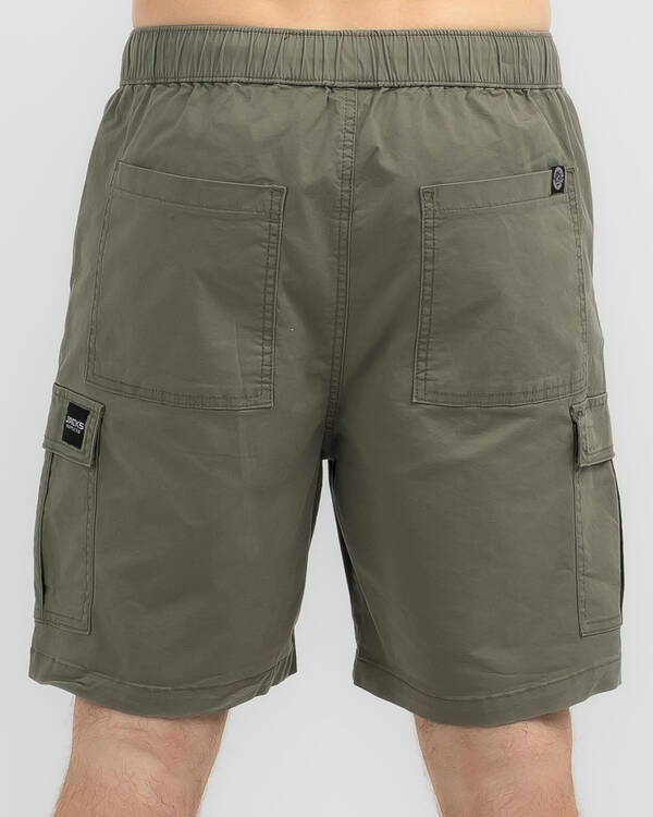 Jacks Stockpile Elastic Waist Shorts for Mens