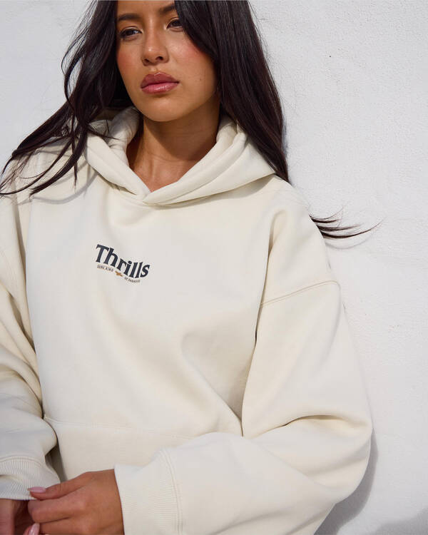 Thrills Road To Paradise Cocoon Hoodie for Womens