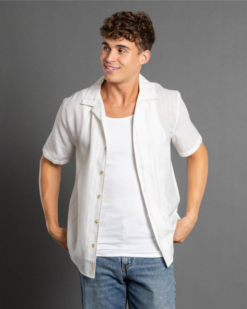 Lucid Adrift Short Sleeve Shirt for Mens