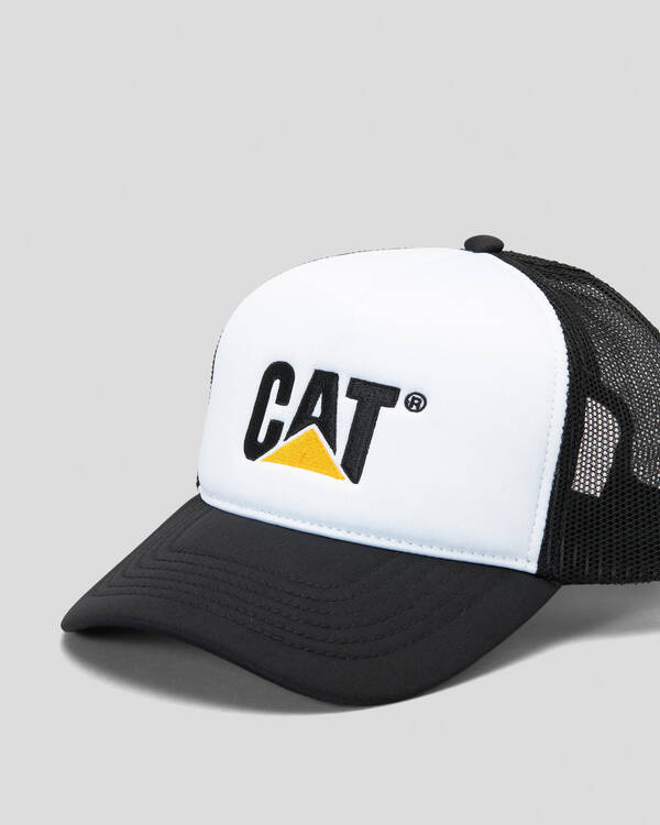 Cat Logo Trucker Cap for Mens