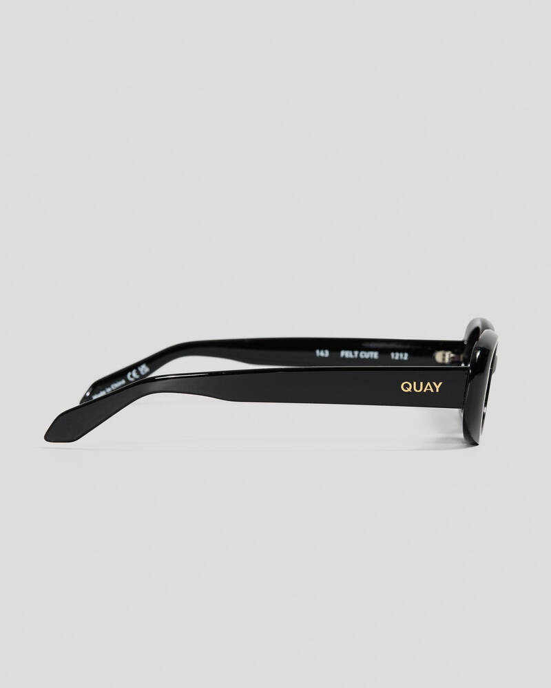 Quay Australia Felt Cute Sunglasses for Womens