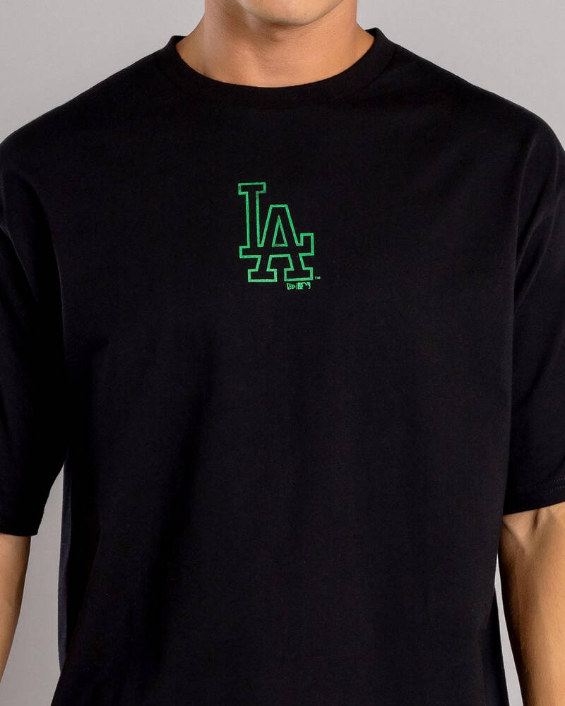 New Era La Dodgers World Series Oversized T-Shirt for Mens