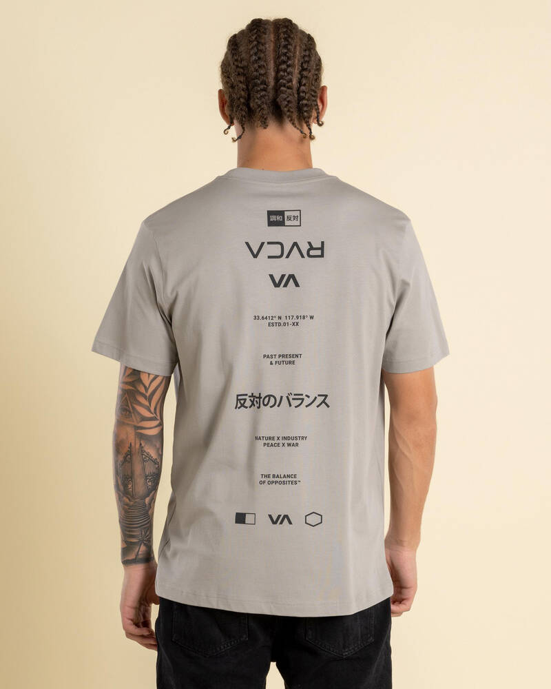 RVCA Balance Credits T-Shirt for Mens