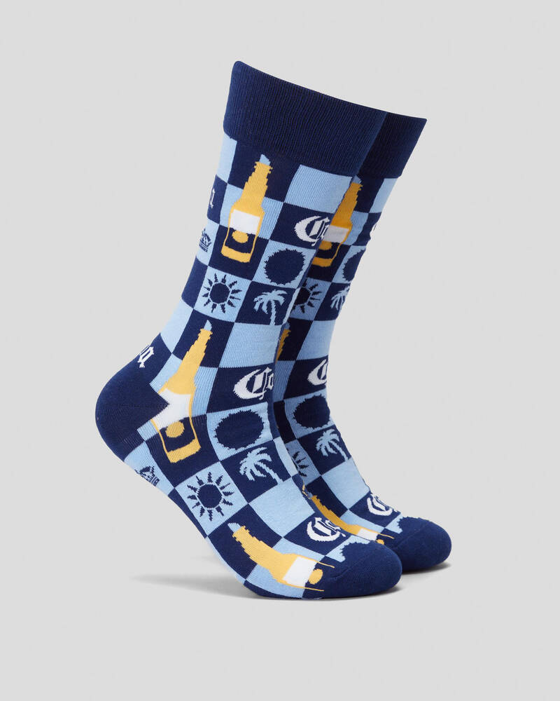 FOOT-IES Corona Gift Card Organic Cotton Sock for Mens