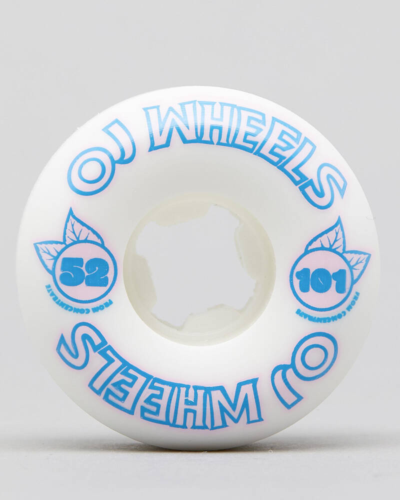 OJ WHEELS Concentrate Hardline 52mm Skateboard Wheels for Unisex