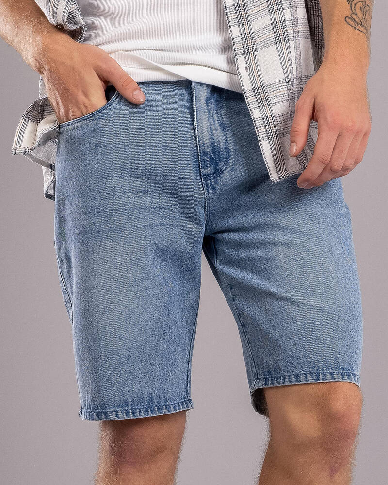 Jacks Rudimental Denim Shorts for Mens