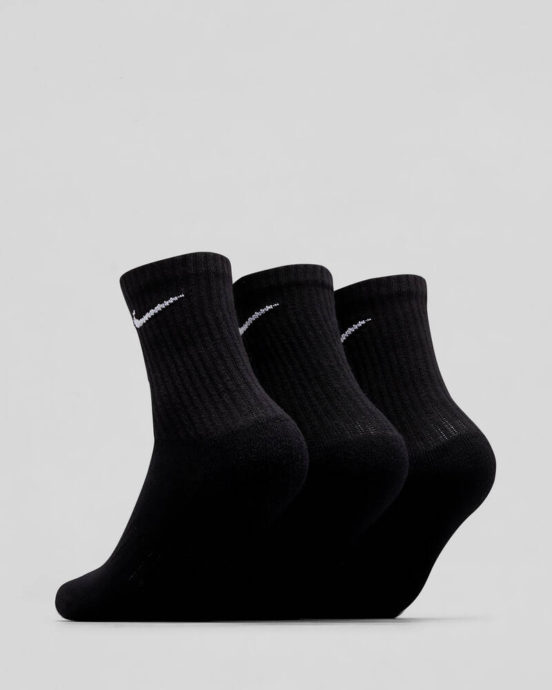 Nike Boys' Perfect Cushion Crew Trail Socks 3 Pack for Mens