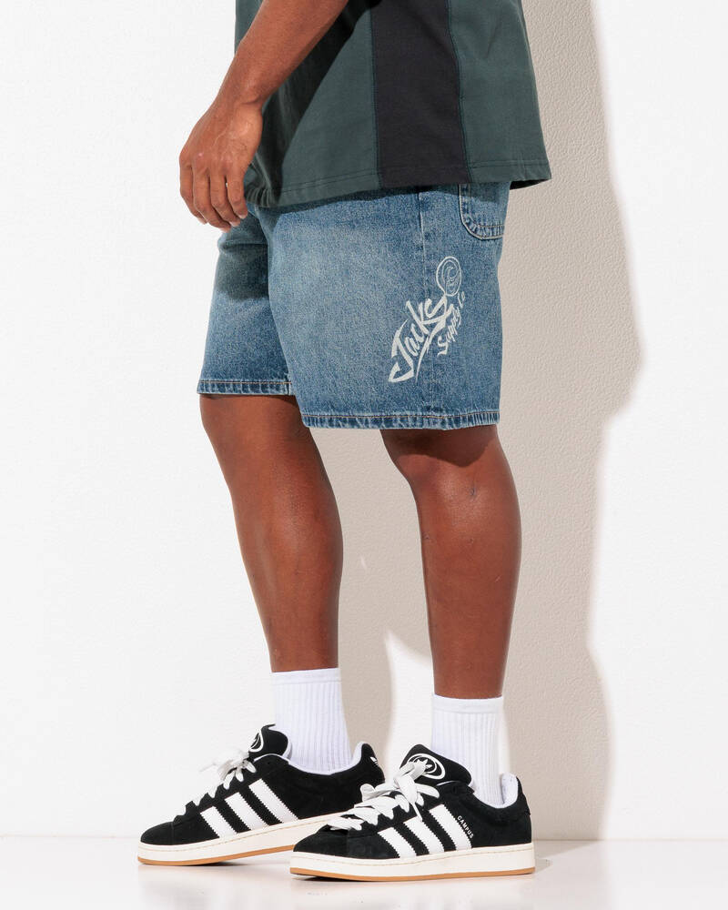 Jacks Surplus Denim Shorts for Mens