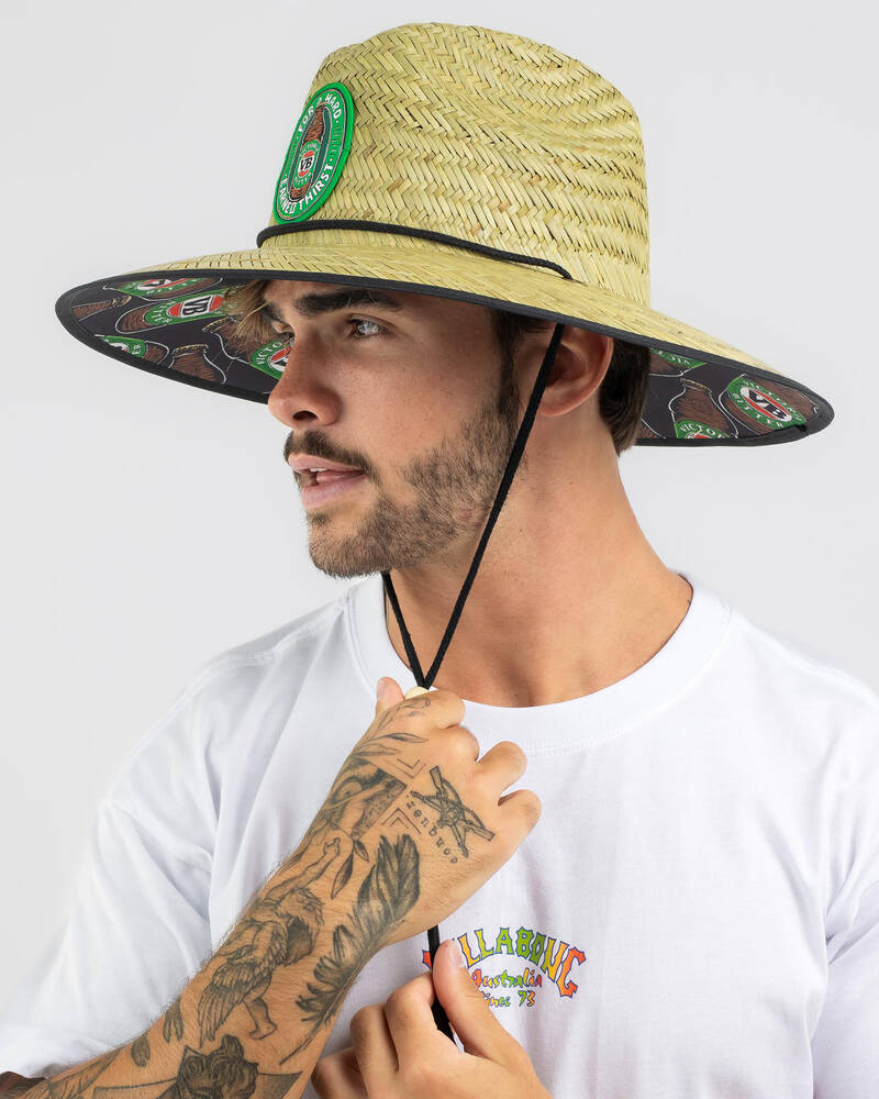 Victor Bravo's Stubby Life Straw Hats for Mens