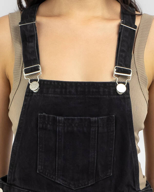 DESU Parker Denim Long Overalls for Womens