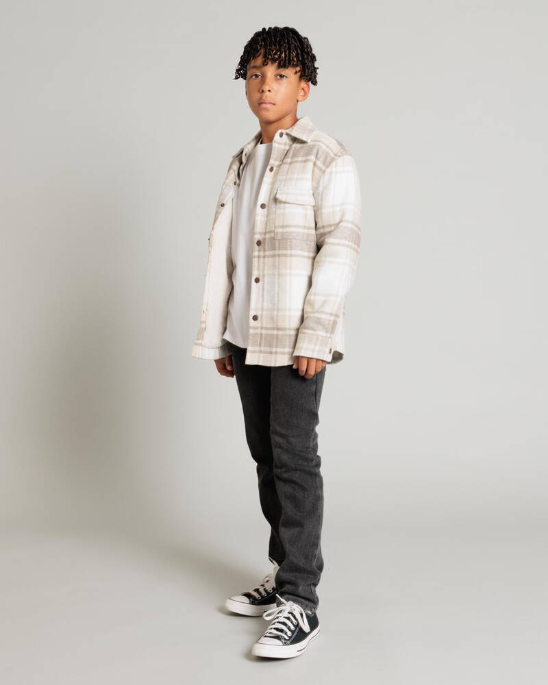 Skylark Boys' Anthem Flannel Long Sleeve Shirt for Mens