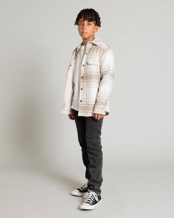 Skylark Boys' Anthem Flannel Long Sleeve Shirt for Mens