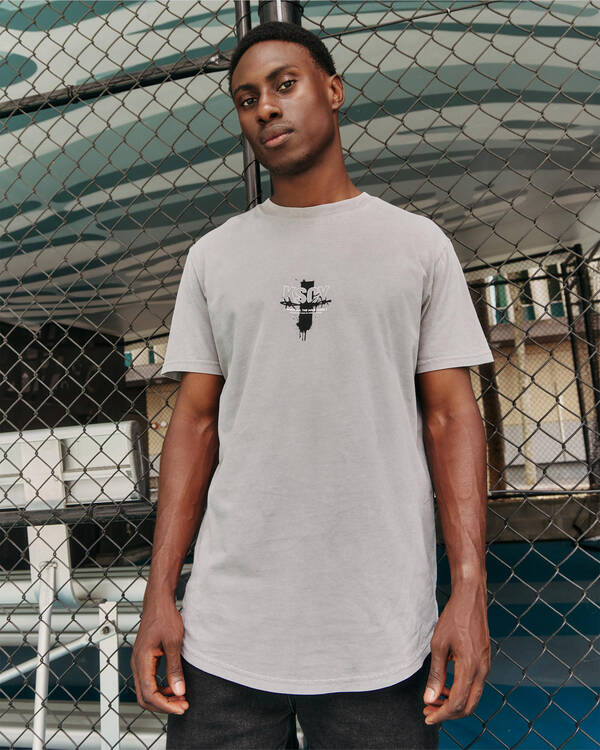 Kiss Chacey Zingify Dual Curved T-Shirt for Mens