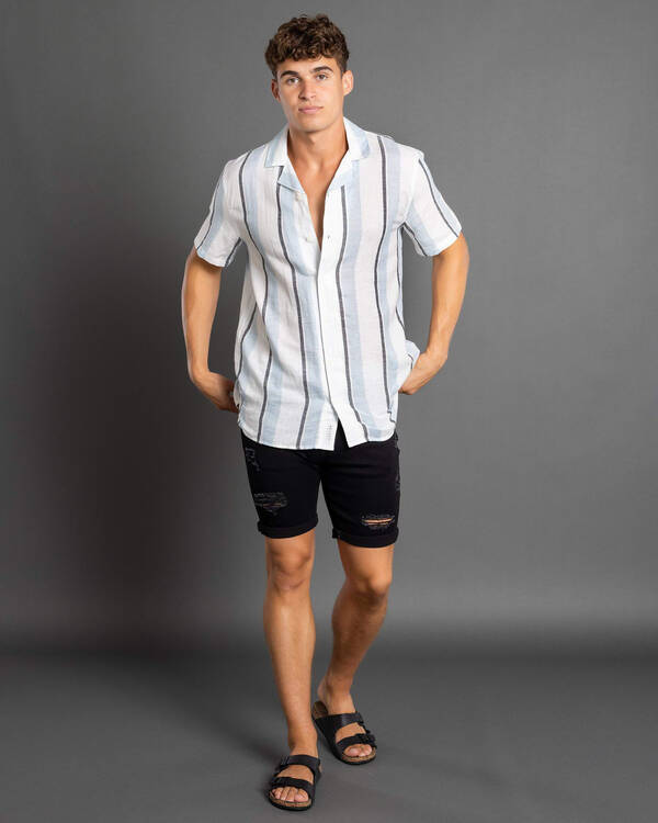 Lucid Harbour Short Sleeve Shirt for Mens