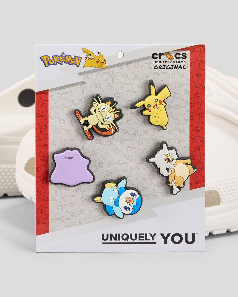 Crocs Pok&eacute;mon Variety Jibbitz 5 Pack for Unisex