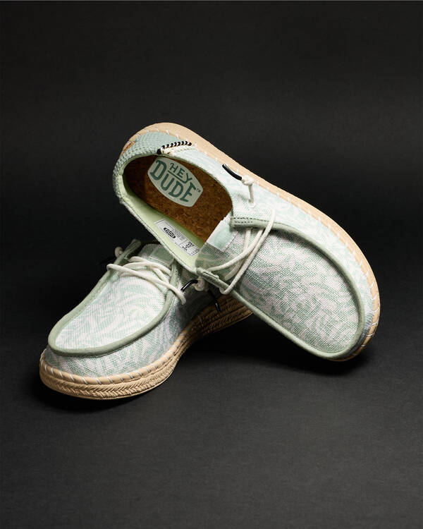 HEYDUDE Wendy Espadrille Retro Shoes for Womens