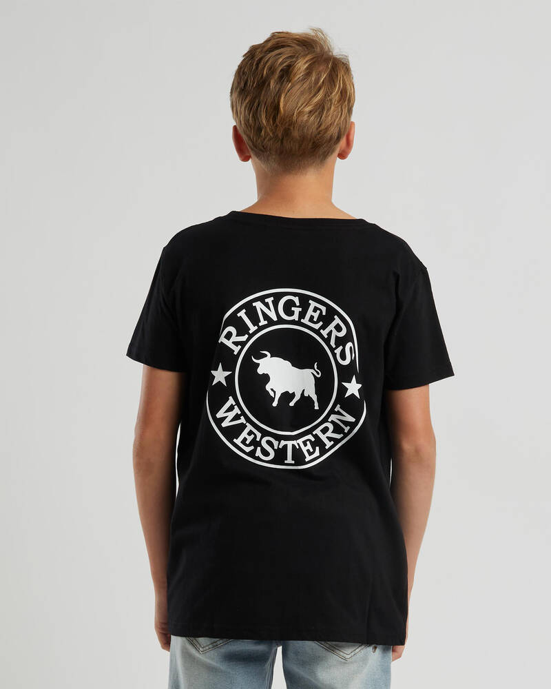 Ringers Western Boys' Signature Bull T-Shirt for Mens