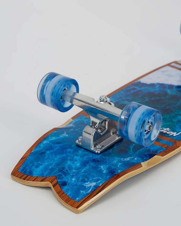 Sanction Whitewash Surf Truck Cruiser Skateboard for Mens