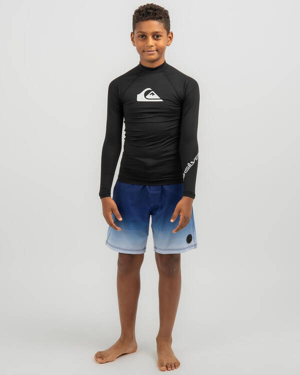 Quiksilver Boys' All Time Long Sleeve Wetshirt for Mens