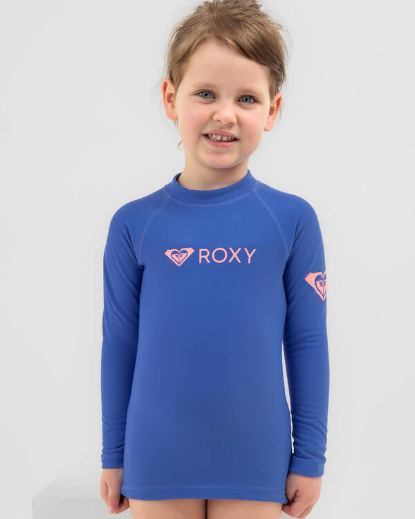 Roxy Toddlers' Heater Long Sleeve Rash Vest for Womens