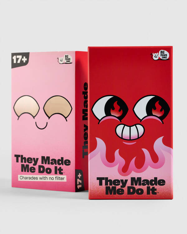 Miscellaneous They Made Me Do It Card Game for Unisex