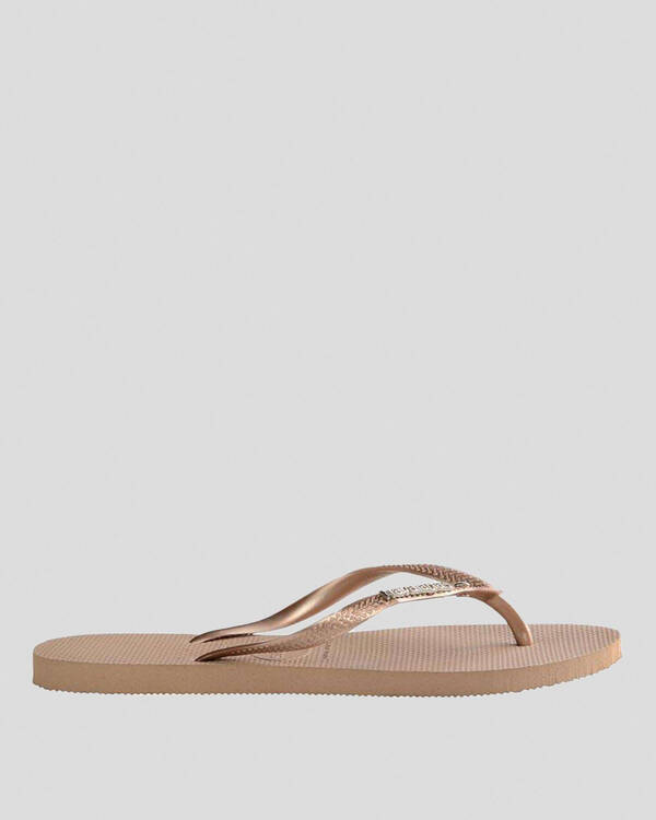 Havaianas Slim Metal Crystal Thongs for Womens