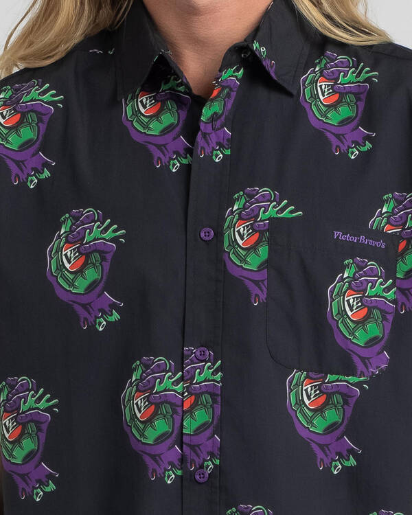 Victor Bravo's Thirsty Hand Short Sleeve Shirt for Mens