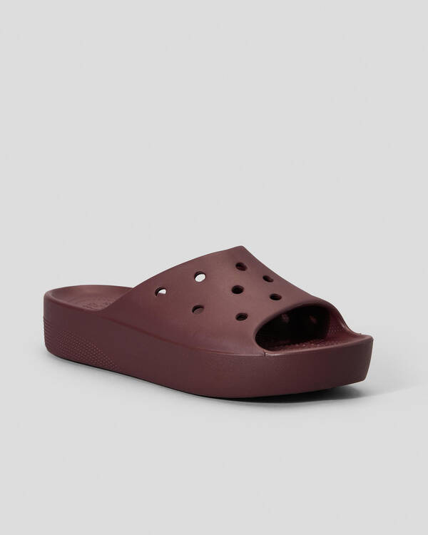 Crocs Classic Platform Slides for Unisex