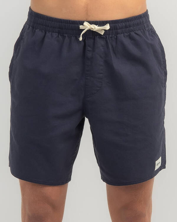 Rhythm Linen Jam Shorts for Mens
