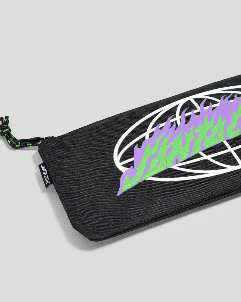Santa Cruz Global Flame Strip Pencil Case for Mens