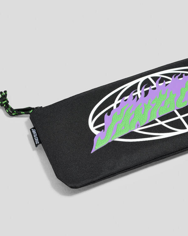 Santa Cruz Global Flame Strip Pencil Case for Mens