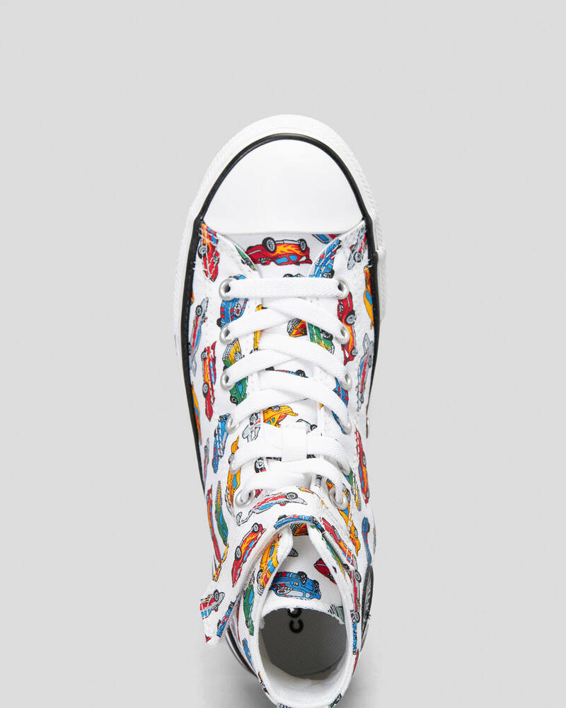 Converse Boys' CTAS Easy-On Hi-Top Shoes for Mens