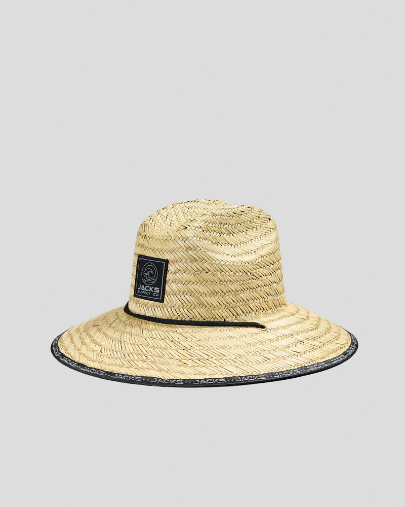 Jacks Boys' Shoreline Straw Hat for Mens