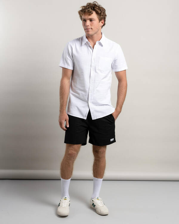 Lucid Refined Elastic Waist Shorts for Mens