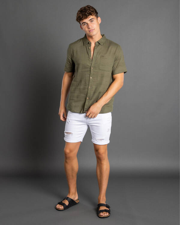 Skylark Tension Short Sleeve Shirt for Mens