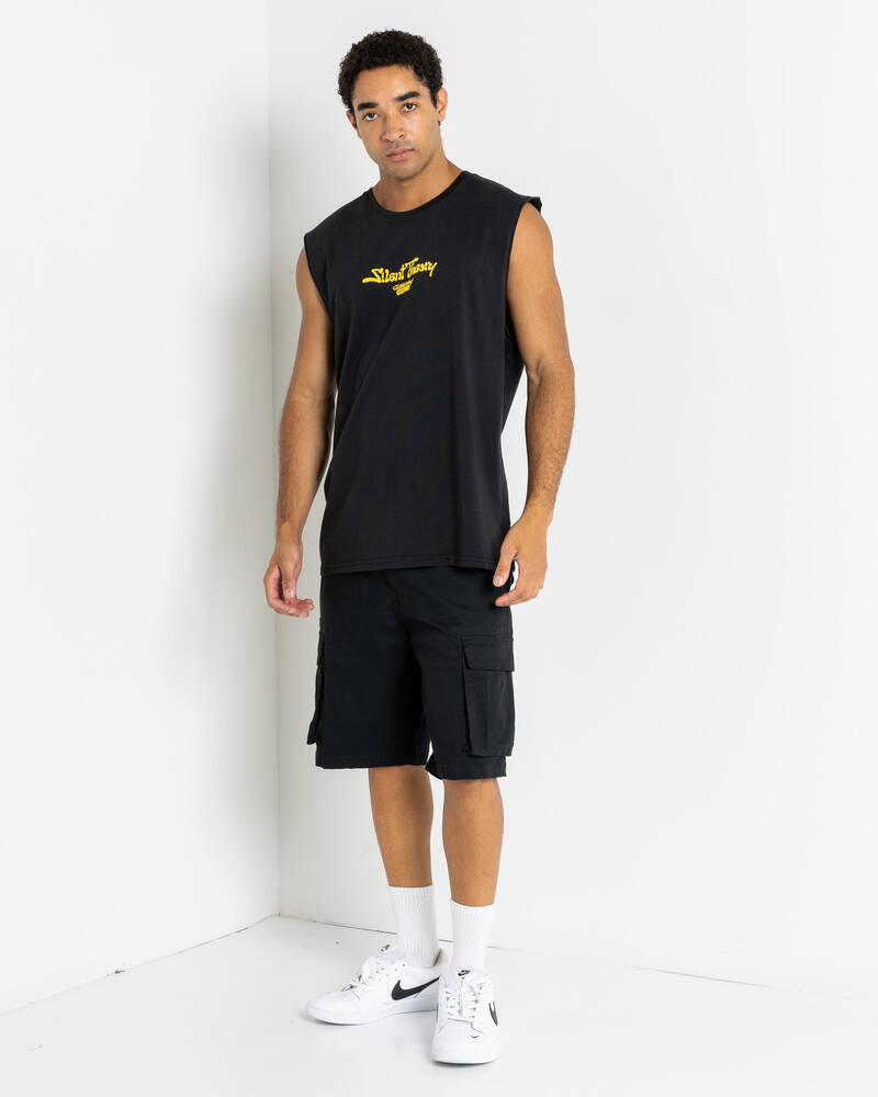 Silent Theory Time The Sound Muscle Tank for Mens