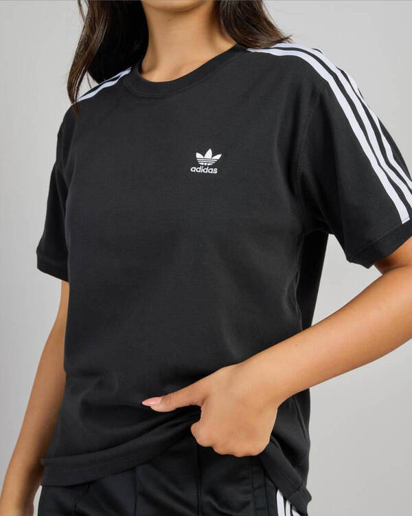 adidas Originals 3 Stripe T-Shirt for Womens