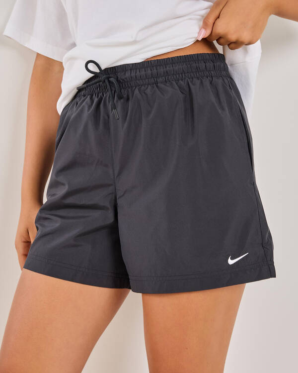 Nike Mid-Rise Essential Woven Shorts for Womens