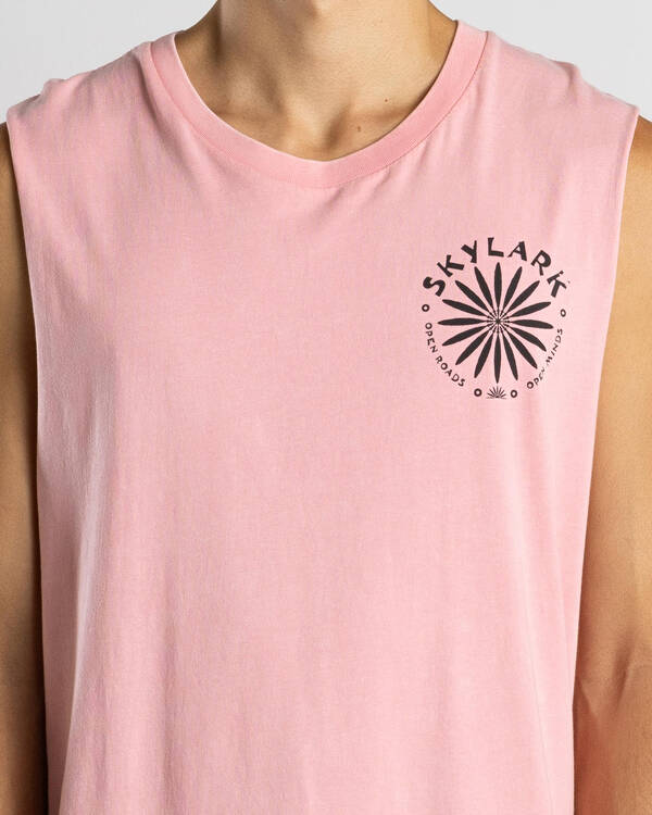 Skylark Blossom Muscle Tank for Mens