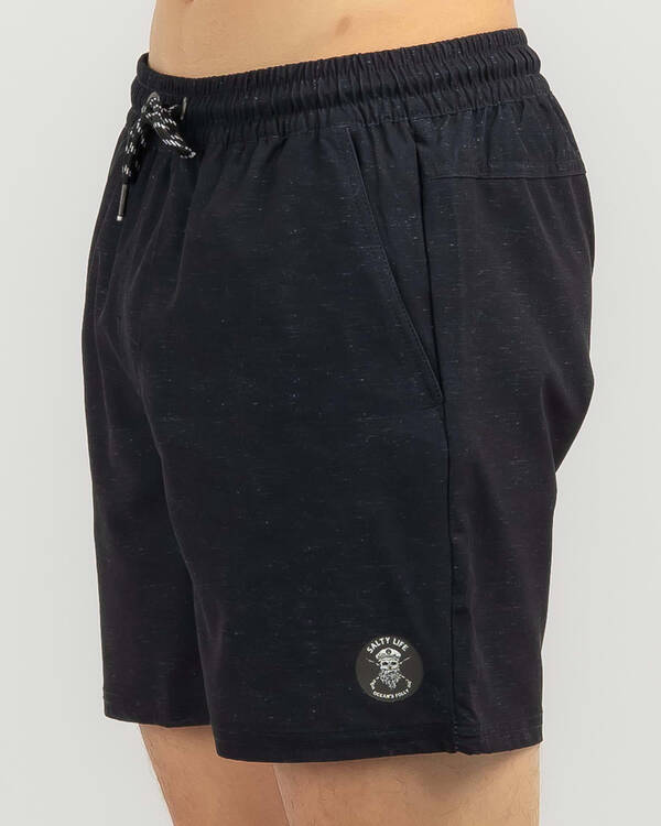 Salty Life Formal Elastic Waist Shorts for Mens